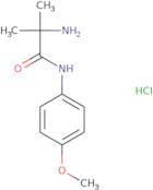 2-Amino-N-(4-methoxyphenyl)-2-methylpropanamidehydrochloride