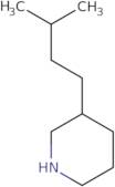 3-(3-Methylbutyl)piperidine