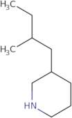 3-(2-Methylbutyl)piperidine