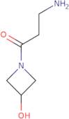 3-Amino-1-(3-hydroxy-1-azetidinyl)-1-propanone