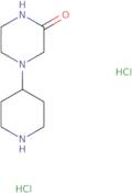 4-(4-Piperidinyl)-2-piperazinone dihydrochloride