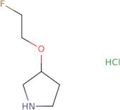 3-(2-Fluoroethoxy)pyrrolidine hydrochloride