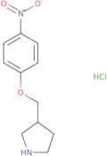 3-[(4-Nitrophenoxy)methyl]pyrrolidine hydrochloride