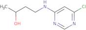 4-[(6-Chloro-4-pyrimidinyl)amino]-2-butanol