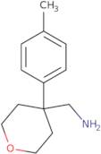 [4-(4-Methylphenyl)oxan-4-yl]methanamine
