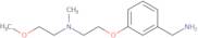 (3-{2-[(2-Methoxyethyl)(methyl)amino]ethoxy}phenyl)methanamine