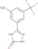 5-[3-Amino-5-(trifluoromethyl)phenyl]-2,3-dihydro-1H-1,2,4-triazol-3-one