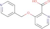 3-(Pyridin-4-ylmethoxy)pyridine-2-carboxylic acid