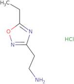 2-(5-Ethyl-1,2,4-oxadiazol-3-yl)ethan-1-amine hydrochloride