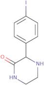 3-(4-Iodophenyl)piperazin-2-one