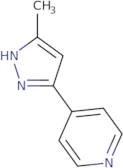 4-(5-Methyl-1H-pyrazol-3-yl)pyridine