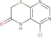 4-Chloro-5H,6H,7H-pyrimido[4,5-b][1,4]thiazin-6-one