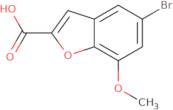 5-Bromo-7-methoxy-1-benzofuran-2-carboxylic acid