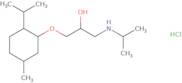 1-((2-Isopropyl-5-methylcyclohexyl)oxy)-3-(isopropylamino)propan-2-ol hydrochloride