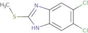 5,6-dichloro-2-(methylsulfanyl)-1H-1,3-benzodiazole