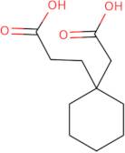 3-[1-(Carboxymethyl)cyclohexyl]propanoic acid