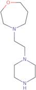 4-[2-(Piperazin-1-yl)ethyl]-1,4-oxazepane