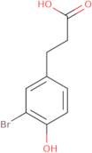 3-(3-Bromo-4-hydroxyphenyl)propanoic acid