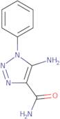 5-Amino-1-phenyl-1H-1,2,3-triazole-4-carboxamide