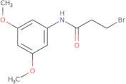 3-Bromo-N-(3,5-dimethoxyphenyl)propanamide