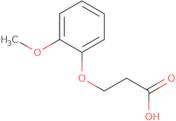 3-(2-Methoxyphenoxy)propanoic acid