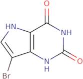 7-Bromo-1H,2H,3H,4H,5H-pyrrolo[3,2-d]pyrimidine-2,4-dione
