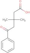 3,3-Dimethyl-5-oxo-5-phenylpentanoic acid