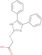 [(4,5-Diphenyl-1H-imidazol-2-yl)sulfanyl]acetic acid