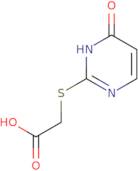 [(4-Hydroxypyrimidin-2-yl)sulfanyl]acetic acid