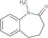 1-Methyl-2,3,4,5-tetrahydro-1H-1-benzazepin-2-one