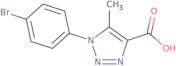 1-(4-Bromophenyl)-5-methyl-1H-1,2,3-triazole-4-carboxylic acid