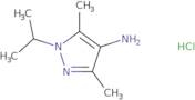 1-Isopropyl-3,5-dimethyl-1H-pyrazol-4-amine hydrochloride