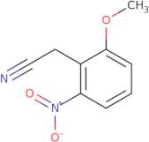 2-(2-Methoxy-6-nitrophenyl)acetonitrile