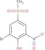 2-Bromo-4-(methylsulfonyl)-6-nitrophenol