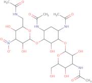 6-o-[3-Acetamido-3-deoxy-α-D-glucopyranosyl]-4-o-(6-acetamido-3,6-dideoxy-3-nitrohexopyranosyl)-N,…