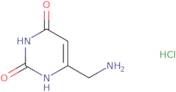 6-(Aminomethyl)-1,2,3,4-tetrahydropyrimidine-2,4-dione hydrochloride