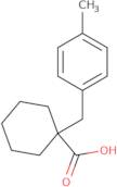 1-[(4-Methylphenyl)methyl]cyclohexane-1-carboxylic acid