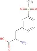 (2S)-2-Amino-3-(3-methanesulfonylphenyl)propanoic acid