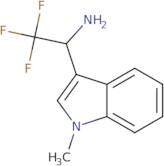 (1S)-2,2,2-Trifluoro-1-(1-methyl-1H-indol-3-yl)ethan-1-amine