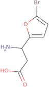 (3R)-3-Amino-3-(5-bromofuran-2-yl)propanoic acid