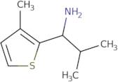 2-Methyl-1-(3-methylthiophen-2-yl)propan-1-amine