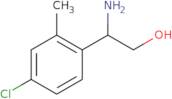 2-Amino-2-(4-chloro-2-methylphenyl)ethan-1-ol