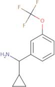 Cyclopropyl[3-(trifluoromethoxy)phenyl]methanamine