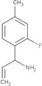 1-(2-Fluoro-4-methylphenyl)prop-2-enylamine