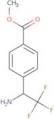 Methyl 4-(1-amino-2,2,2-trifluoroethyl)benzoate