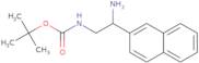 tert-Butyl N-[2-amino-2-(naphthalen-2-yl)ethyl]carbamate