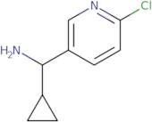 (6-Chloropyridin-3-yl)(cyclopropyl)methanamine