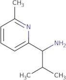 2-Methyl-1-(6-methylpyridin-2-yl)propan-1-amine