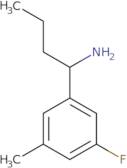 1-(3-Fluoro-5-methylphenyl)butan-1-amine