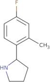 2-(4-Fluoro-2-methylphenyl)pyrrolidine